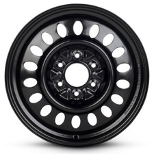 New Wheel For 2002-2009 Chevrolet Trailblazer 17 Inch Black Steel Rim New Wheel For 2002-2009 Chevrolet Trailblazer 17 Inch Black Steel Rim