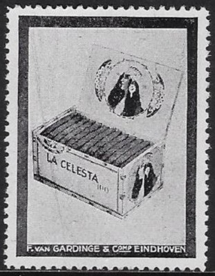 tobacco eindhoven Netherlands Cinderella: 1930s F. van Gardinge Tobacco Company, Eindhoven -  cw44h
