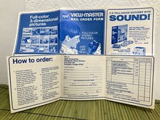 VTG GAF View Master Mail Order Form Great for Checklist Talking  Regular