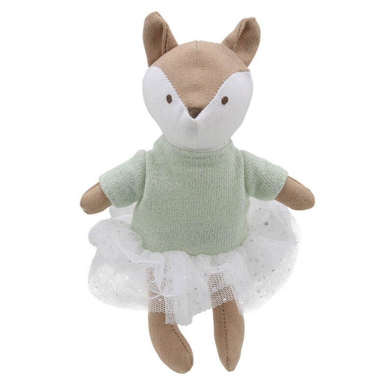 Wilberry Collectables Fox teddy Girl Fox Teddy soft toy foxes teddies animal NEW
