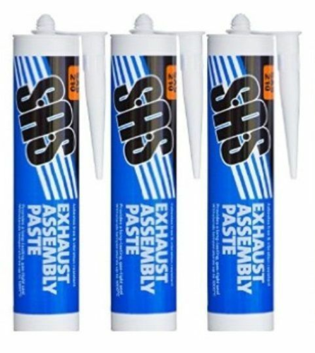 3 x SAS Exhaust Assembly Sealer Paste Exhaust Repair Sealer 500g - SAS210