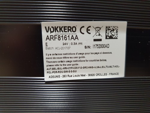 VOKKERO Guardian Interface Sans Fil Système D'Intercom 4 Fils ARF8161AA NEUF ! - Zdjęcie 10 z 12
