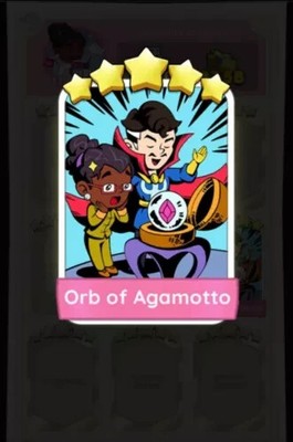 ORB OF AGAMOTTO - Monopoly Go 5 Star Sticker   Fast Delivery   Play mono!! GO!