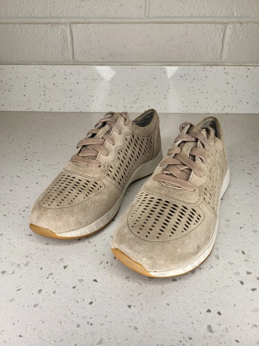 Dansko Charlie Perforated Casual Suede Leather Sneaker Women s