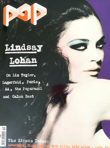 Pop Magazine Autumn 2007 Lindsay Lohan Beth Ditto Lily Allen Lara Stone CocoRosi - Picture 1 of 21