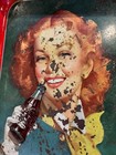 Original 1940s Coca Cola Metal Tray "Have a Coke" — photo 2