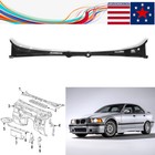 WINDSHIELD TRIM SCUTTLE PANEL SET FOR BMW E36 Sedan 51711960843 / 51711960844
