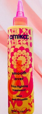 Amika Smooth Over Frizz-Fighting Hair Treatment Mask 6.7oz - 200ml Full Size New