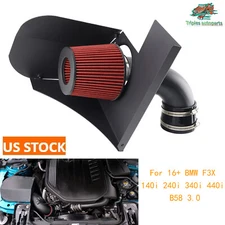 For 2016+ BMW F20 140i/F22 240i/F30 340i/F32 440i 3.0 Cold Air Intake Pipe Kit