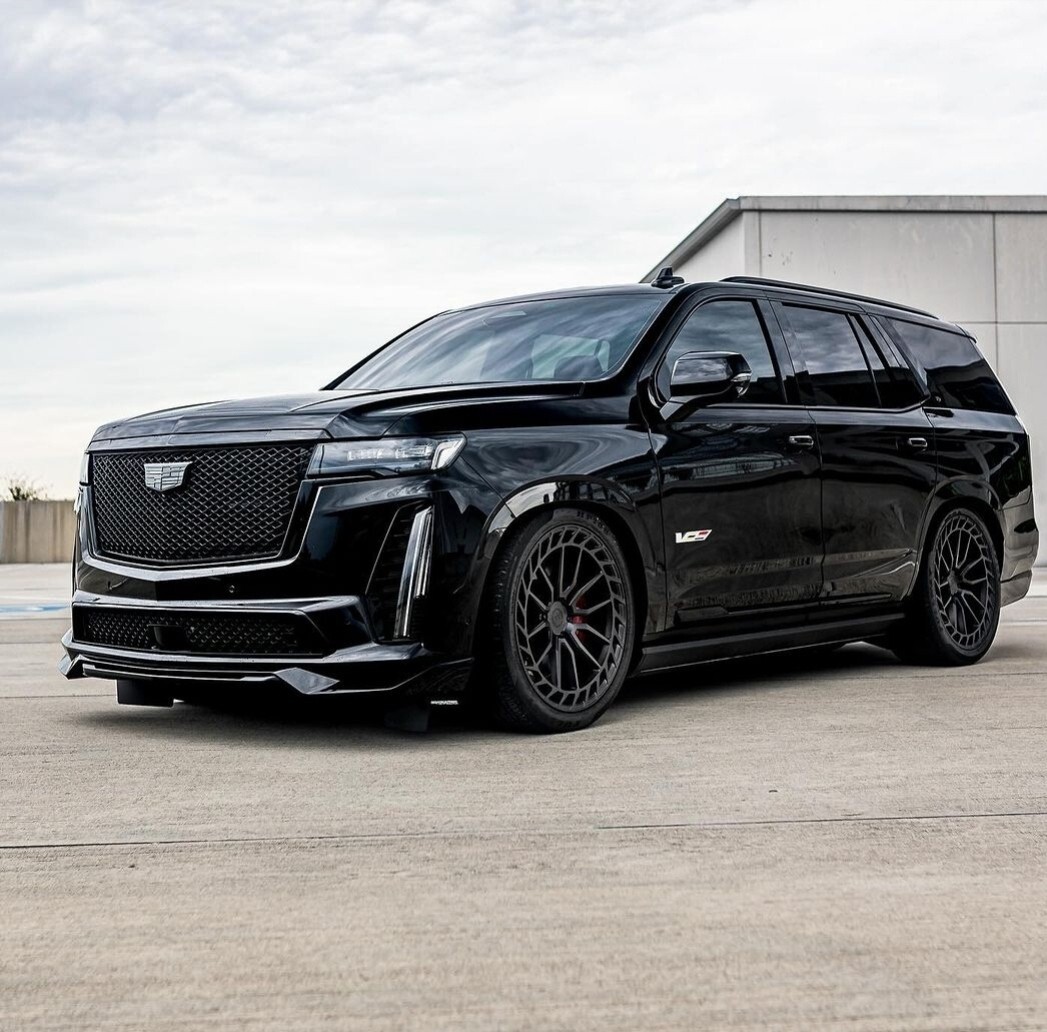 Cadillac - CADILLAC ESCALADE 黒 GLOSS BLACK Cadillac Escalade Monochrome & emblem set for