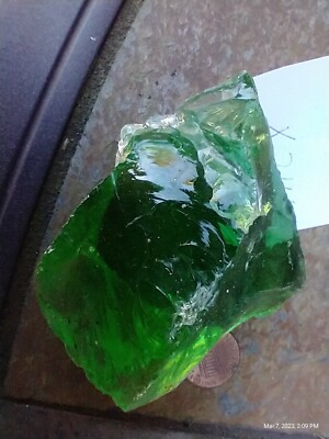 Lady Nellie Monatomic Green Earth Andara energy Crystal 135 gram 