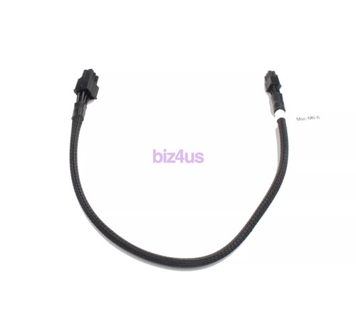 2PCS Mini 6 Pin To PCIE 6 Pin Video Card Power Cable Cord Adapter For Mac Pro G5 - Picture 7 of 10