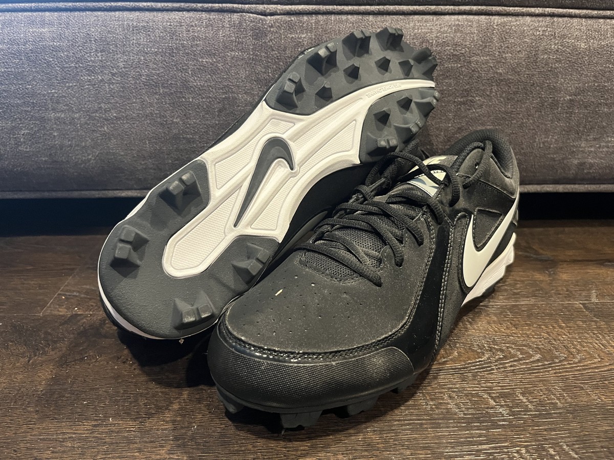 New Nike Mens MVP Keystone Baseball Cleats Black (556093-010  display picture 1
