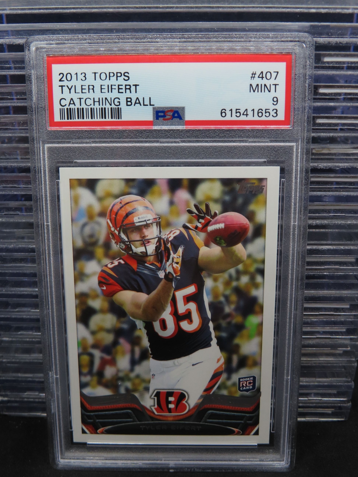 Tyler Eifert Topps #407 Catching Ball