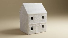 Normandy French Stone House 28mm, 20mm, HO or 15mm tabletop wargaming terrian