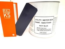 Utility & Meter Box Paint Satin Finish Brush / Roller Applied 13 Colours 4 Sizes