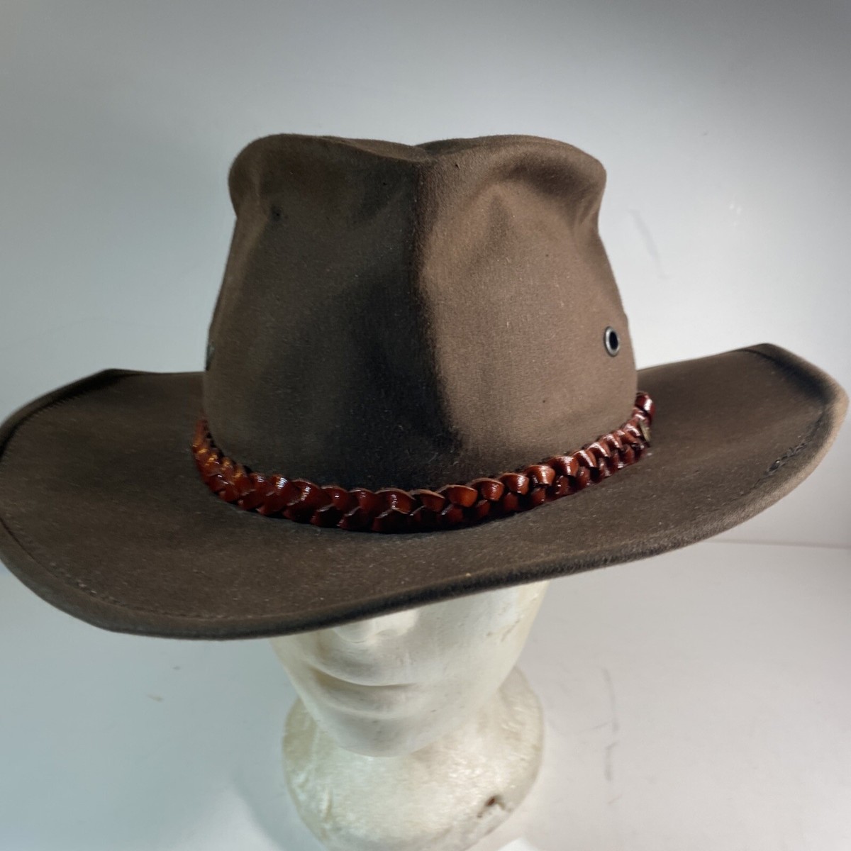 Vintage Outback Trading Western Grizzie Cowboy Indiana Jones Hat