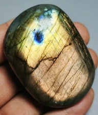 Polished Nice Rainbow Flash Labradorite Spectrolite Freeform Reiki Stone