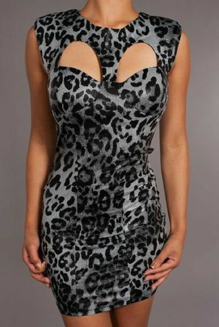 WOMEN'S GREY PRINTED FITTED BODY-CON DRESS | eBay WOMEN'S GREY PRINTED FITTED BODY-CON DRESS | eBay