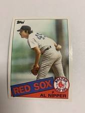 1985 Topps Boston Red Sox Al Nipper