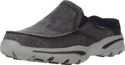 Skechers Men's Creston Slip-On Canvas 11.5 Black