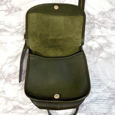 Rare Old Coach 9949 Shoulder Bag Olive Green Vintage Auth | eBay