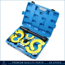 New Interchangeable Fork Strut Coil Spring Compressor Extractor Tool Set