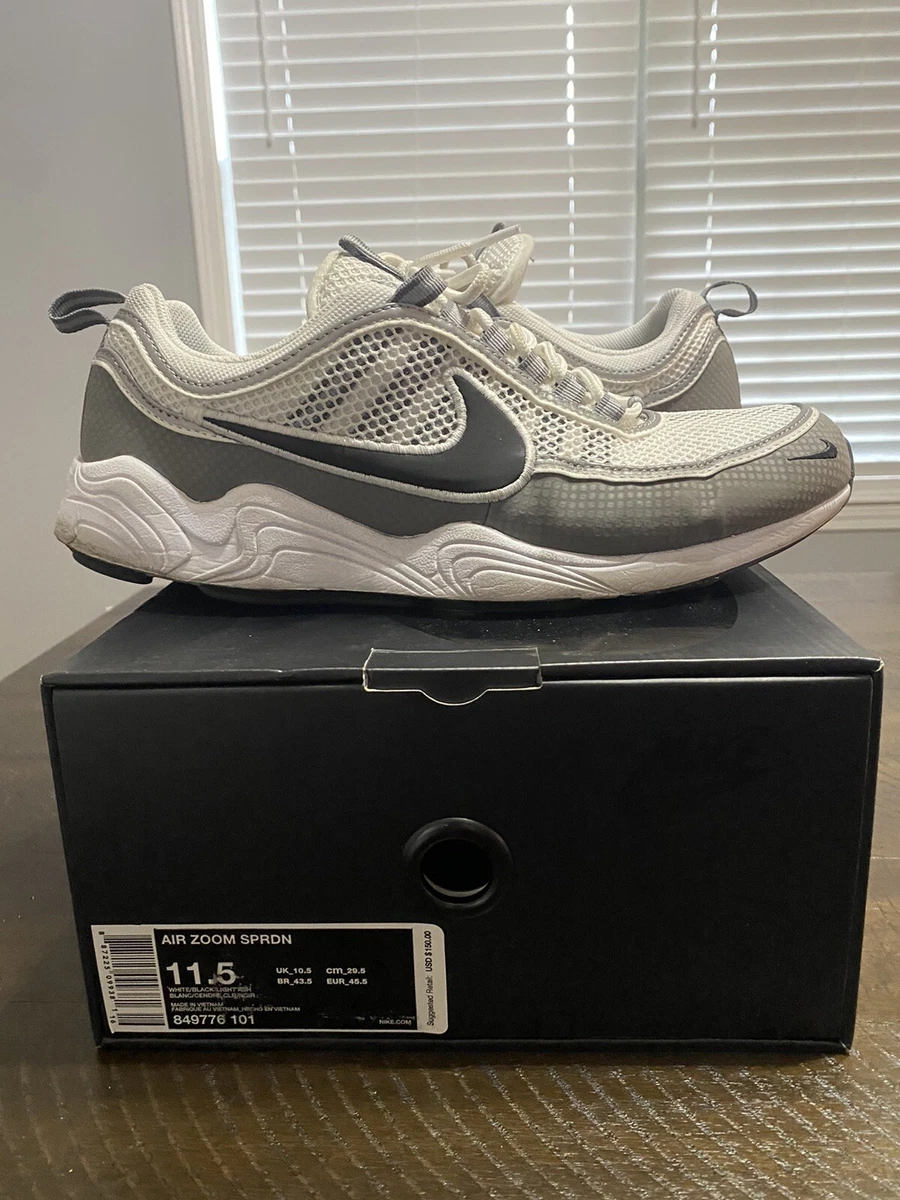 korruption Opstå indebære Size 11.5 - Nike Air Zoom Spiridon QS Light Ash | eBay