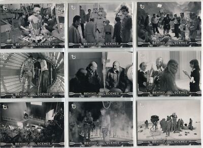 Star Wars ESB Black & White Complete Behind The Scenes Chase Card Set BTS1-40