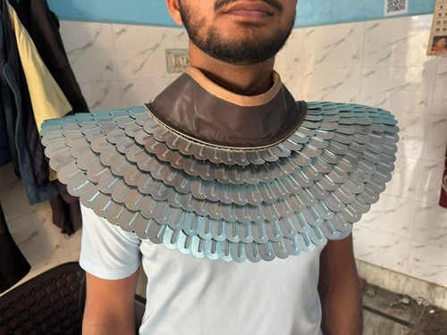 Scale Armor Gorget, Scale Lorica Squamata, Mittelalter Rüstung Cosplay SCA/LARP - Bild 2 von 5