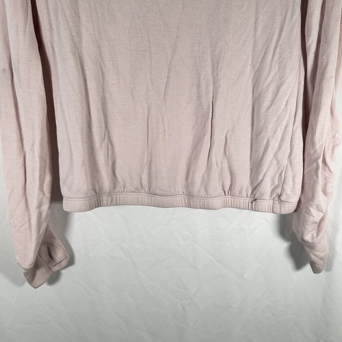 Athleta Girl Sweater Girls Large Pink Long Sleeve Round Neck Pullover - Picture 10 of 13