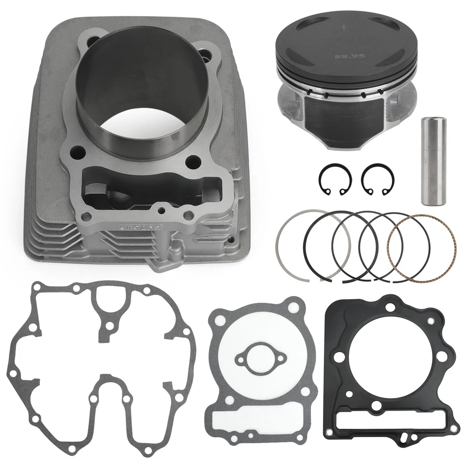 89mm 440cc Big Bore Cylinder Piston Gasket Kit for Honda Sportrax TRX400EX 99-08 - Image 2 of 4
