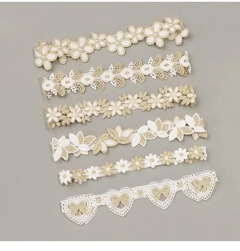 Adorable Baby Girls Crown Headband Elastic Flower Decor for Parties & Photos - Picture 5 of 29