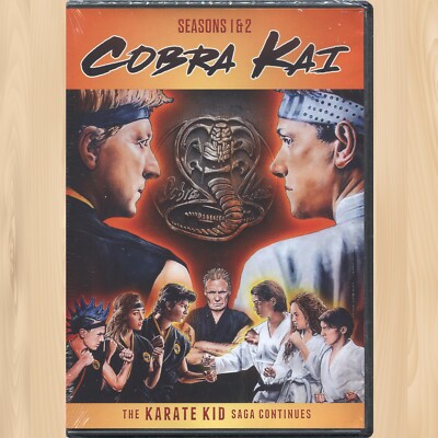 COBRA KAI The KARATE KID Saga Continues SEASONS 1 & 2 4-DVD SET 20