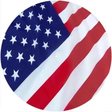 Slipmat Slip Mat for 12" Turntable LP DJ Record Deck Player FLAG US PATRIOT 2