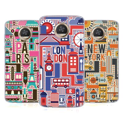 HEAD CASE DESIGNS COUNTRY LANDMARKS SOFT GEL CASE FOR MOTOROLA PHONES