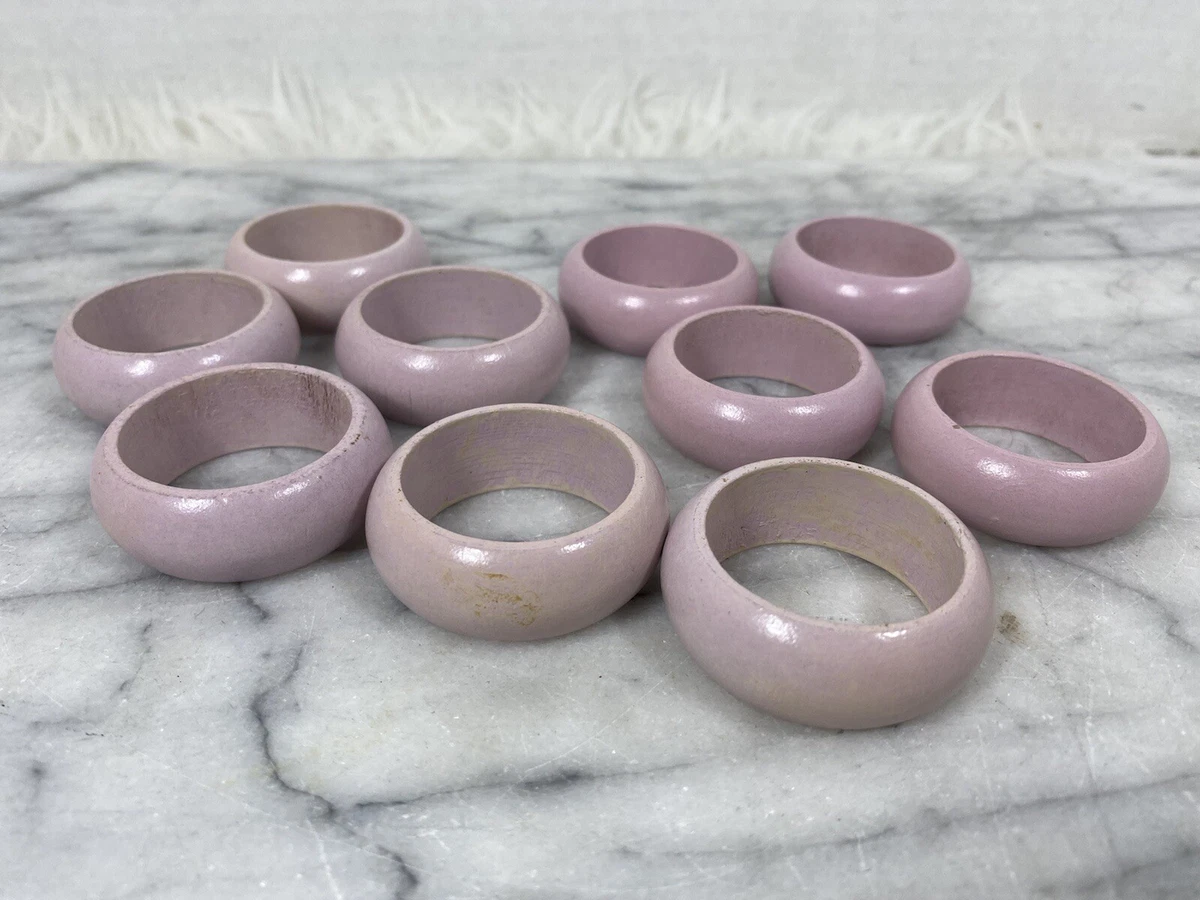 Blush hotsell napkin rings
