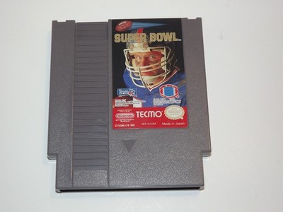 Tecmo Super Bowl (Nintendo NES, 1991) cleaned and tested