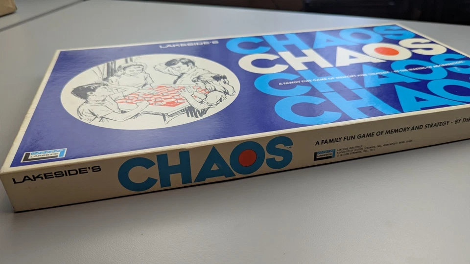 Juego de Mesa Chaos 1971 Lakeside Games Vintage Clásico ESTRATEGIA Foto 2 de 4