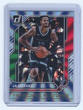 2024-25 Donruss JA MORANT Franchise Features #8 Blue Red Green Laser /75
