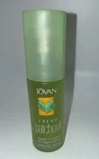 NEW VINTAGE JOVAN FRESH PATCHOULI 1.5 OZ SPRAY COLOGNE PERFUME FRAGRANCE RARE!