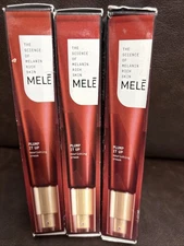 3 MELE Plump It Up Nourishing Facial Cream for Melanin Rich Skin  1.35 fl oz NEW
