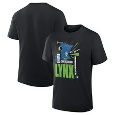 Men's Fanatics Black Minnesota Lynx 2025 WNBA Playoffs In The Zone T-Shirt