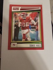 2022 Score Dante Hall #121 Red