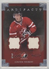 2013 Upper Deck Artifacts Team Canada Jersey/Jersey /125 Colten Teubert #131 4ry