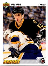 1991-92 Upper Deck Wes Walz #123