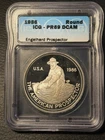 1986 Engelhard Proof American Prospector 1 Oz Silver ICG PR69DCAM