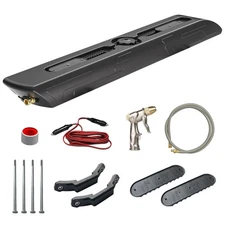 Pressurized Water Tank Road Camping Shower 8 Gallon with Camping Shower for W...