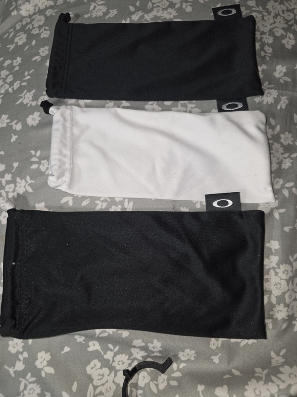 Oakley Various Size And Color Microfiber Cleaning Storage Bags