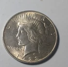 1923 Peace Dollar $1 Silver Coin Business Strike 0.9 Fineness